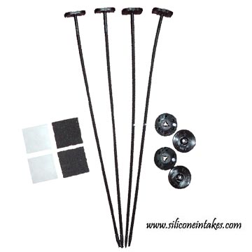Radiator fan mounting kit
