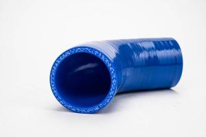 3.5" Silicone 60 Elbow, Blue