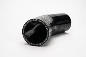 3.5" Silicone 30 Elbow, Black